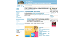 Desktop Screenshot of ecoparc.com